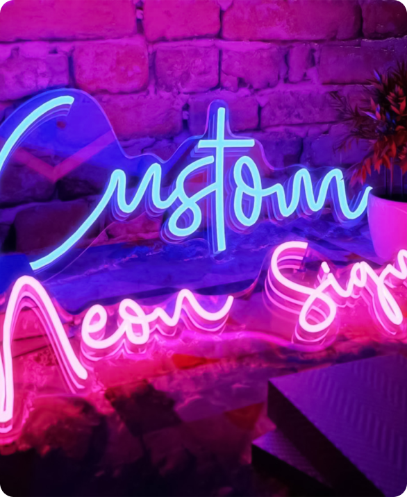 design your custom neon signs
