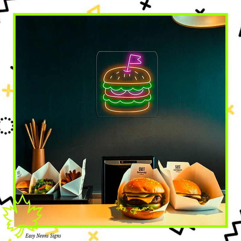 Diner Neon Sign - Custom LED Light Up Sign for Restaurants, Cafes & Bars