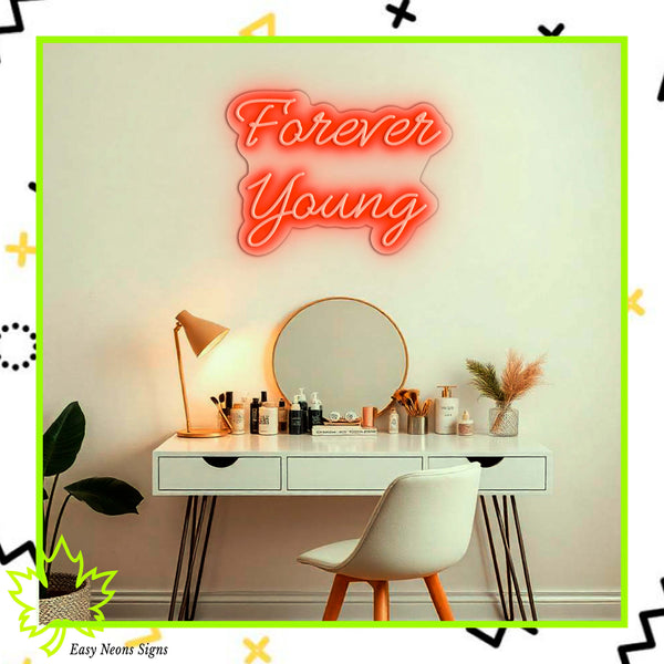Modern LED neon sign - Customizable Colors