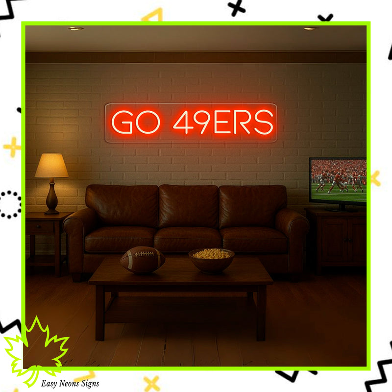 Enseigne Néon GO 49ERS