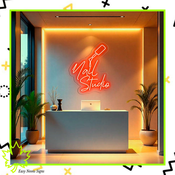 Modern LED neon sign - Customizable Colors