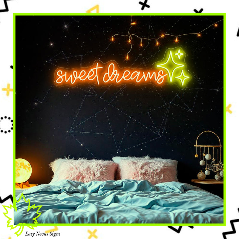 Enseigne Néon "Sweet Dreams"