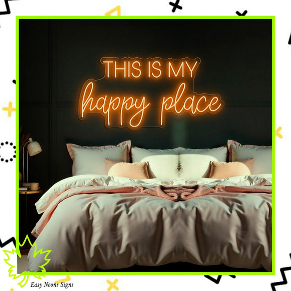 Modern LED neon sign - Customizable Colors