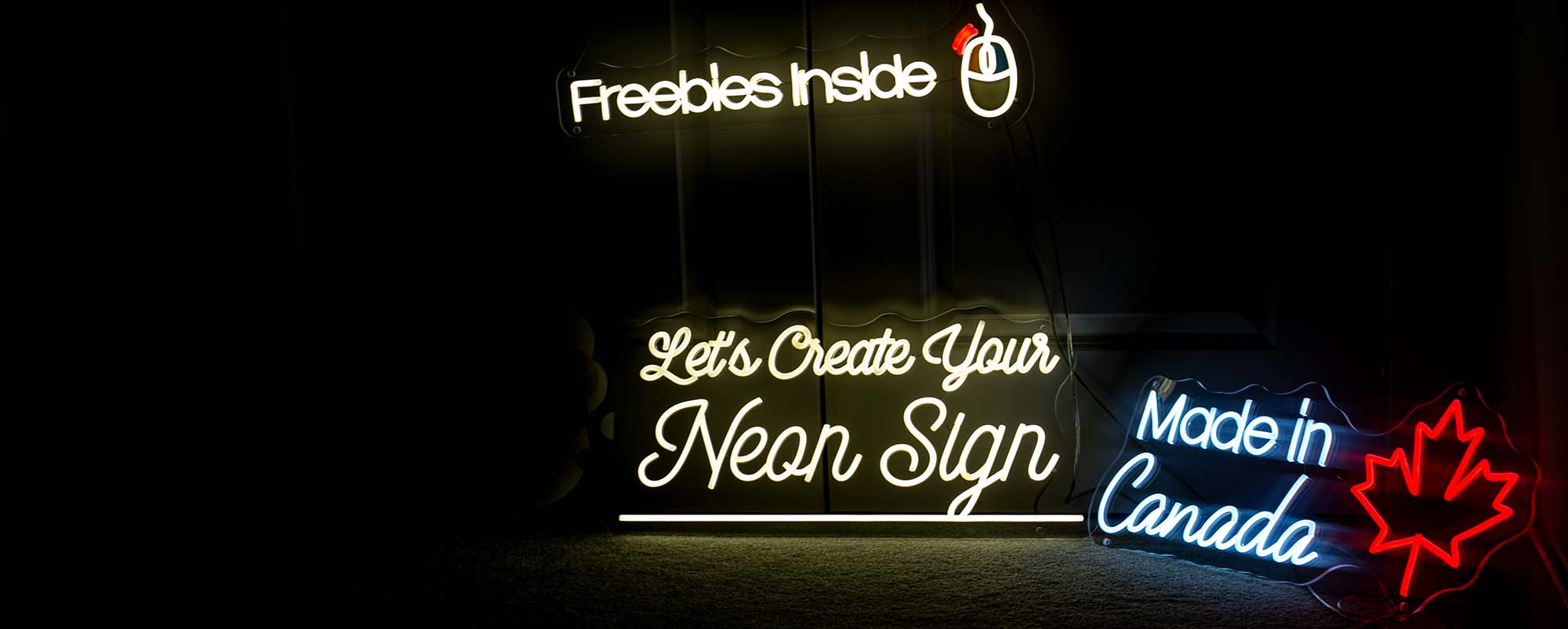 Shop custom neon signs. Free shipping, 2-year warranty, and professional installation support.