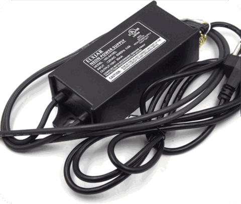 Power adapter for custom neon sign