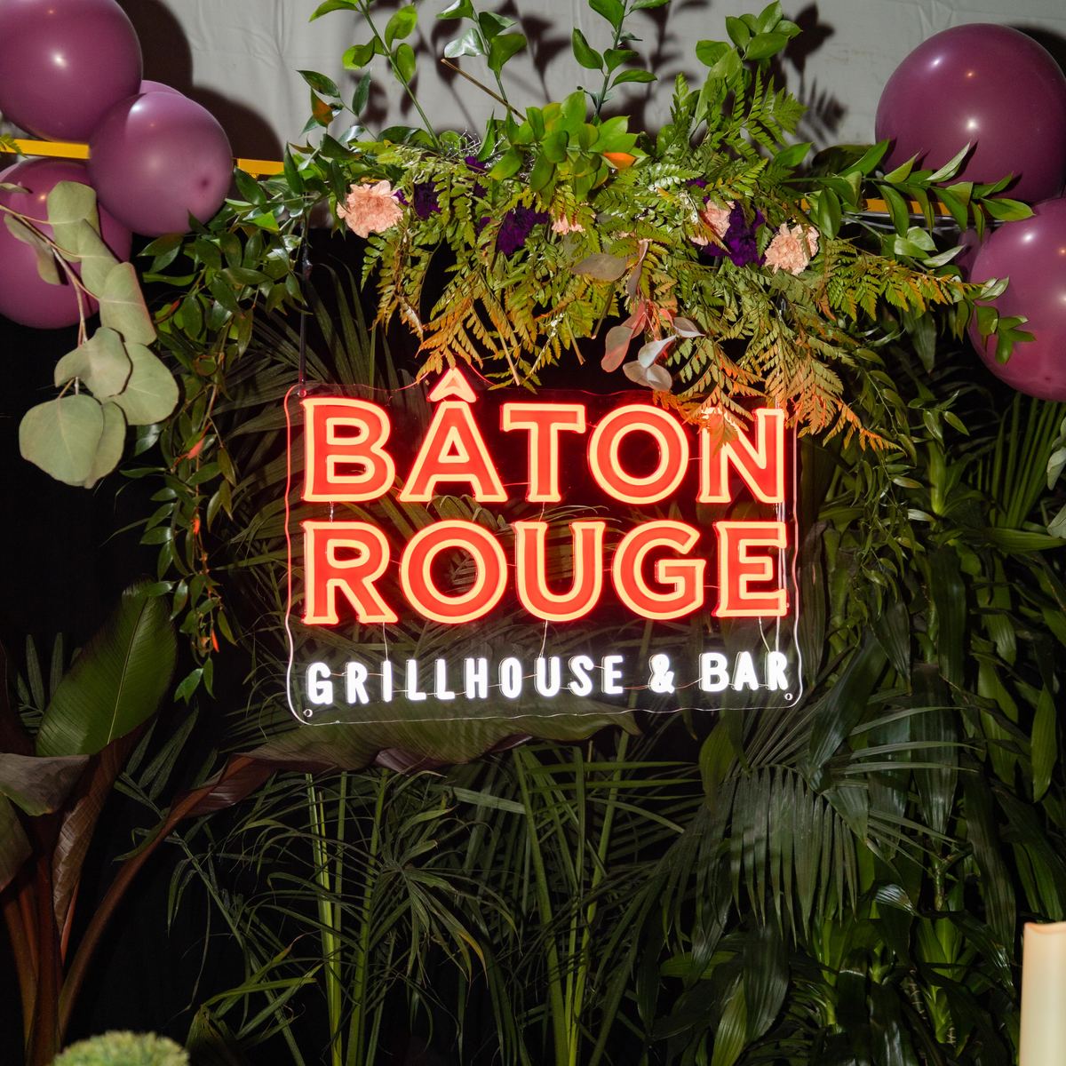 Baton Rouge custom neon sign display in Canada