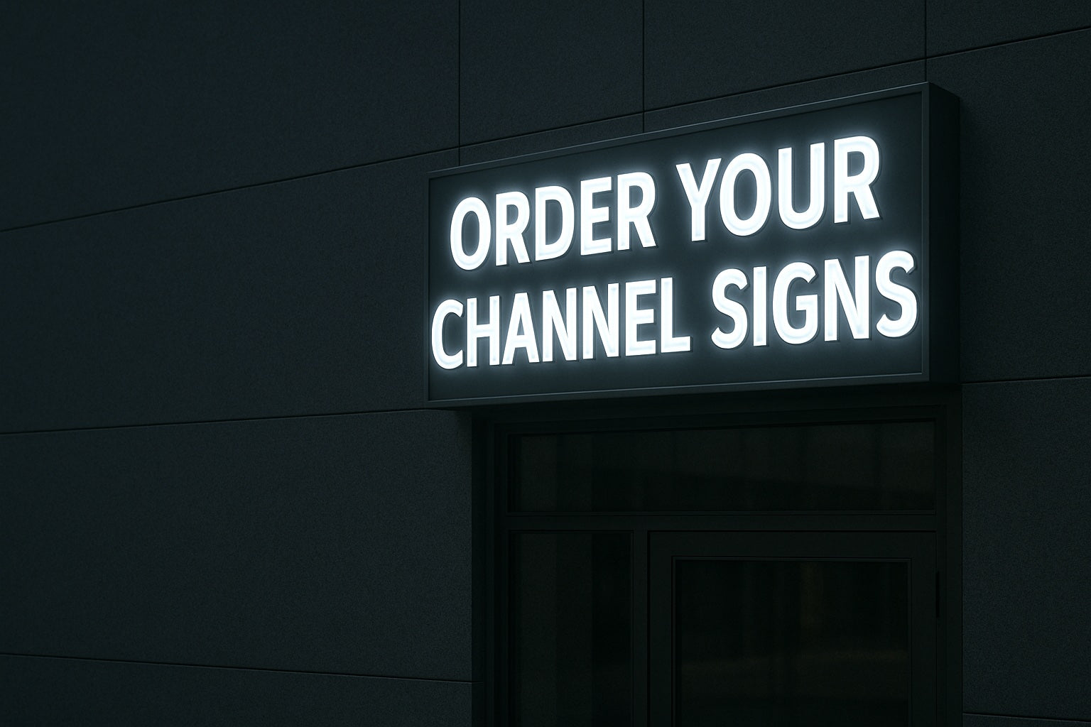 Channel Letter Signs for Canadian Storefronts